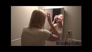 Step Brother Shares Beauty Secret All Over Step Sister's Face - Cock Ninja Studios - Rebecca Vanguard aka Sailor Luna