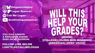 DEEP BREEDING AUDIO   Your Hot College Professor Breeds You To Help With Your Grades M4A AUDIO PORN FOR WOMEN EROTICA ASMR