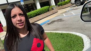 Real Street Pick Up  Pizza Slut Gets Fucked  Melz Tube  19 years old slut  Teddy Tarantino