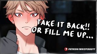 M4M Fucking Him Until He Sees Stars After Trash Talking Him Online MALE MOANING