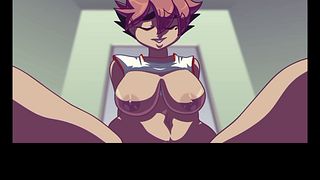 REACCIONANDO A ANIMACIÓN CHICA MALA