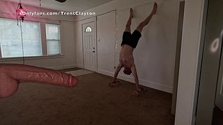 Workout Turns to Blowjob and Fucking with Hot Friend