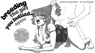 breeding the girl you used to bully AGAIN cuz the first didn't take!  asmr fsub audio roleplay