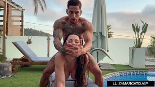 Oiled Massage And Rough Sex In The Swimming Pool porn video thumbnail