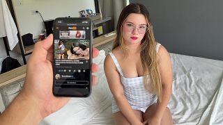 T eres la chica de ese famoso video porno? LE CONTAR A TUS PADRES! (SEXO ANAL)